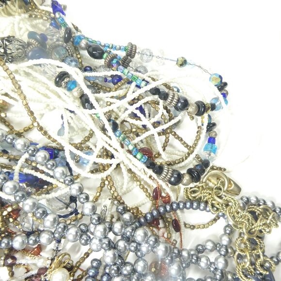 Jewelry Mixed Lot Crafts Reuse Scrap Junk Repair Wear Vintage to Now 3.5lbs - Picture 9 of 15
